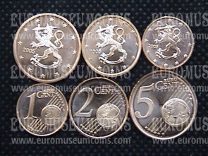 2005 tris centesimi di euro Finlandia 