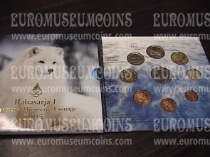 2005 Finlandia Volpe Artica FDC in confezione ufficiale