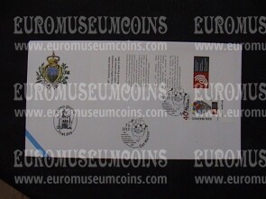 2013FDC Brevetti Europei San Marino