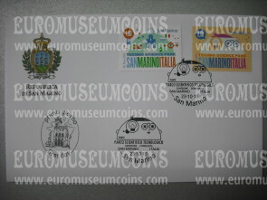 2015 FDC PARCO SCIENTIFICO & TECNOLOGICO San Marino emissione congiunta con ITALIA