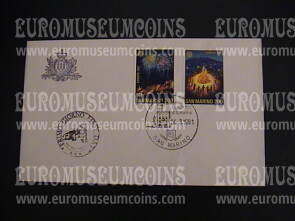 1981 San Marino Europa Busta primo giorno di emissione 