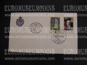 1981 San Marino Picasso Busta primo giorno di emissione 