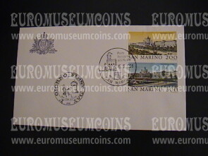 1981 San Marino Vienna Busta primo giorno di emissione 