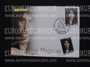 2008 Italia Cartolina Anna Magnani timbrata primo giorno di emissione