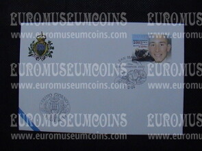 2004 FDC Manuel Poggiali San Marino