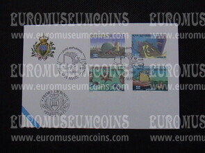 2000 San Marino Unicef Busta primo giorno di emissione FDC
