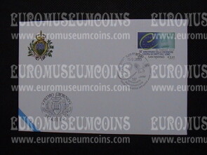 2000 San Marino Diritti dell'Uomo Busta primo giorno di emissione FDC