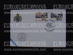 1998 San Marino Emigrazione Busta primo giorno di emissione FDC