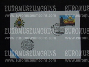 1996 San Marino Festivalbar Busta primo giorno di emissione FDC
