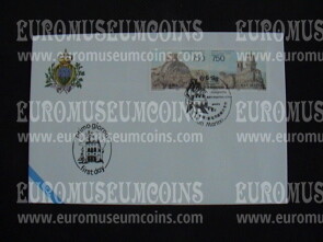 1996 San Marino Rapporti con la Cina Busta primo giorno di emissione FDC