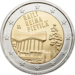 Finlandia 2026 architetti Raili e Reima Pietila 2 Euro commemorativo