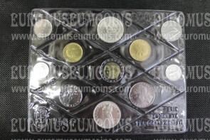 1986 Italia divisionale FDC con il 500 Lire e il 500 Lire Caravelle in argento in confezione ufficiale