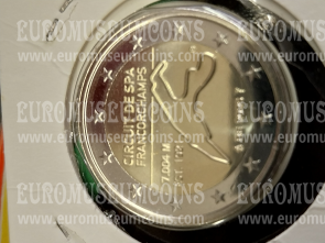 Belgio 2025 circuito SPA Francorchamps 2 Euro commemorativo