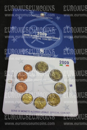 2009 Italia divisionale FDC in folder ufficiale