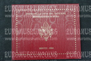 2008 Vaticano divisionale FDC in folder ufficiale