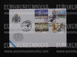 2010 FDC Grandi Artisti San Marino