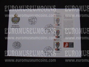 2013 FDC Brevetti Europei San Marino