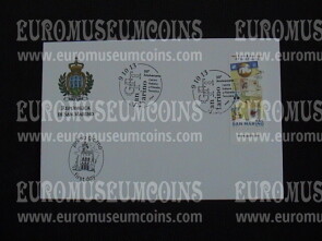2013 FDC Filatelia Tematica San Marino