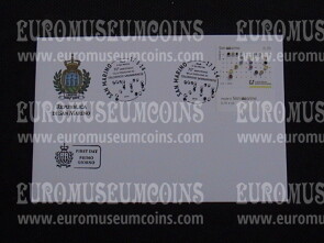 2014 FDC Colorificio Sammarinese San Marino