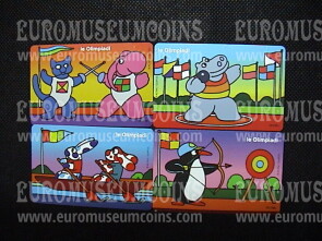 2000 San Marino Serie Olimpiadi Telecarte