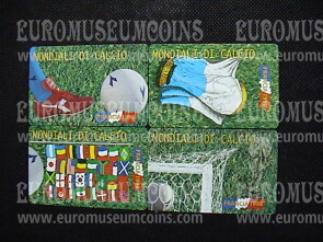 1998 San Marino Serie Mondiali di Calcio Francia Telecarte
