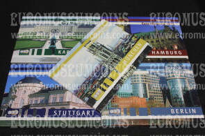 2003 Germania divisionale FDC 5 Città con medaglia in confezione ufficiale