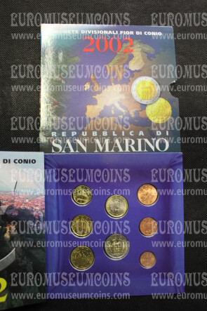2002 San Marino divisionale FDC in confezione ufficiale