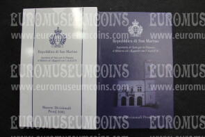 2012 San Marino divisionale PROOF con il 2 Euro commemorativo in confezione ufficiale