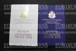 2010 San Marino divisionale PROOF in confezione ufficiale