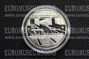 2002 Belgio Linea Ferroviaria 10 Euro in argento PROOF