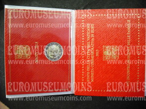 Vaticano 2015 Incontro Mondiale delle Famiglie 2 euro FDC in folder ufficiale