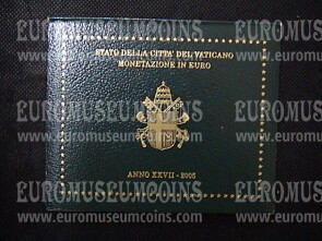 2005 Vaticano divisionale FDC in folder originale ufficiale